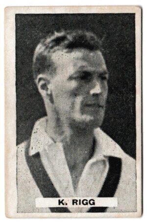 Sweetacres - 'Cricketers - Prominent Cricketers' (1932) - K. Rigg (Victoria)
