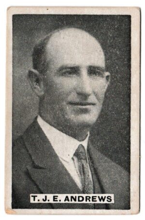 Sweetacres - 'Cricketers - Prominent Cricketers' (1932) - T.J.E. Andrews (Petersham)