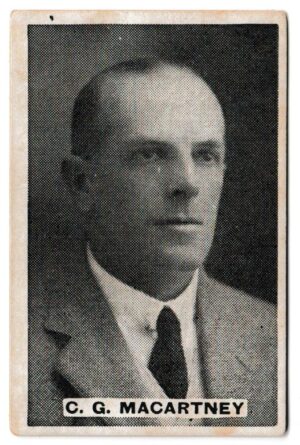 Sweetacres - 'Cricketers - Prominent Cricketers' (1932) - C.G. Macartney (New South Wales)