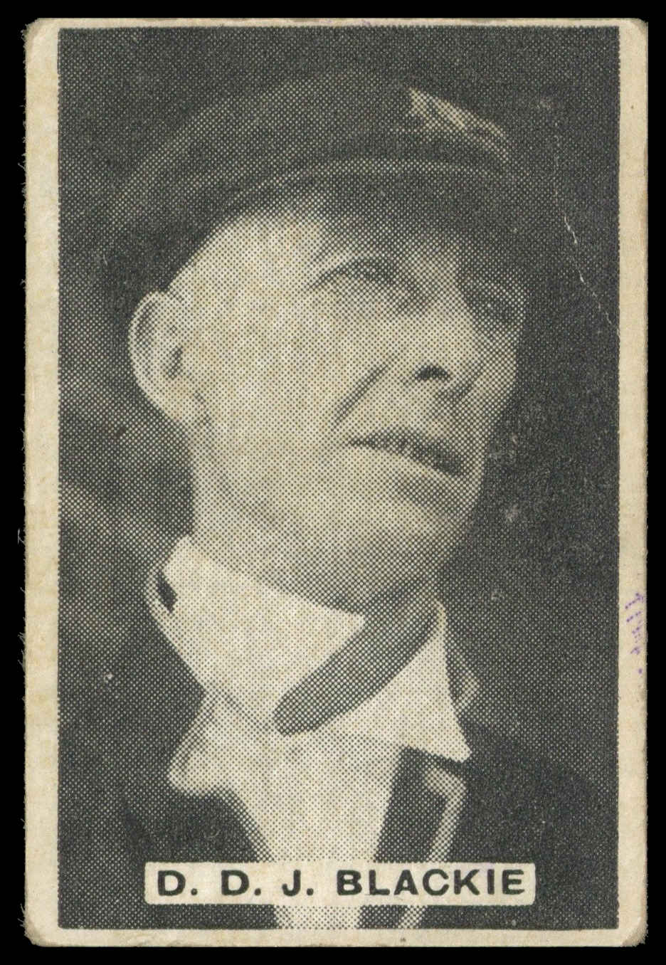 Sweetacres - 'Prominent Cricketers' (1932) - D.D. J. Blackie (Victoria) Sweetacres - 'Prominent Cricketers' (1932) - D.D. J. Blackie (Victoria)