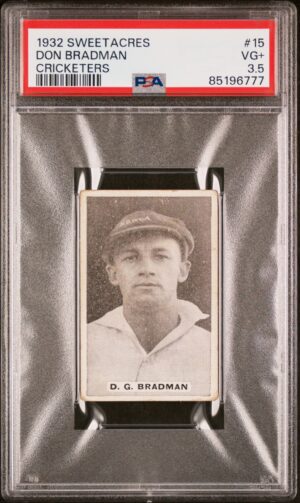 Sweetacres - D.G. Bradman 'Test Match Records' (1932) **PSA3.5**