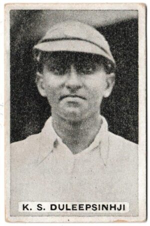 Sweetacres - 'Test Match Records' (1932) - Card #11 - K.S. Duleepsinhji