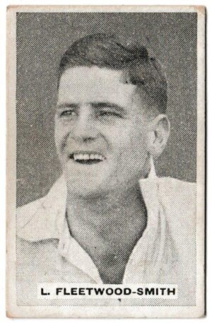 Sweetacres - 'Test Match Records' (1932) - Card #25 - L. Fleetwood-Smith