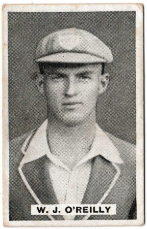 Sweetacres - 'Test Match Records' (1932) - Card #26 - W.J. O'Reilly