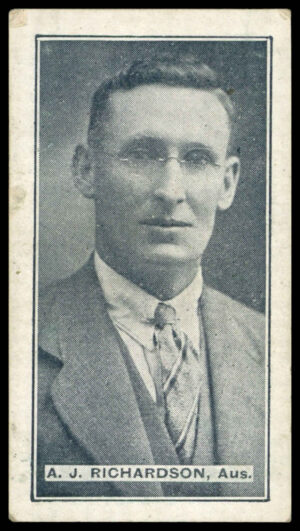 Sweetacres - 'Cricketers (Minties Red & Green)' (1926) - A.J. Richardson (South Australia)