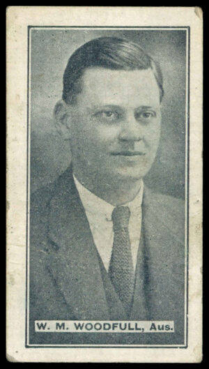 Sweetacres - 'Cricketers (Minties Red & Green)' (1926) - W.M. Woodfull (Victoria)