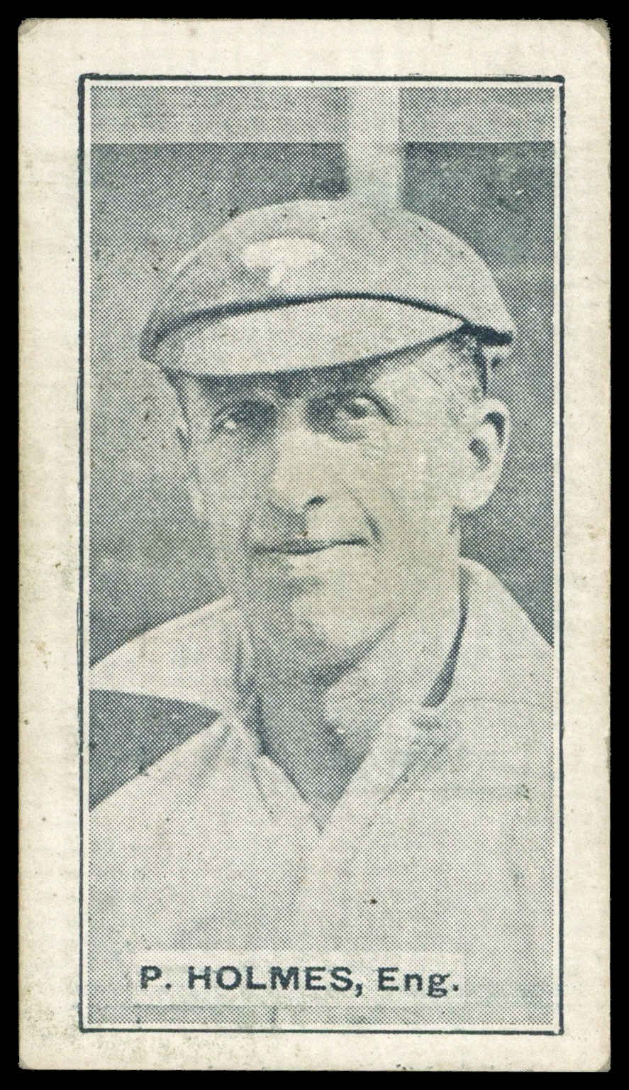 Sweetacres - 'Cricketers (Minties Red & Green)' (1926) - P. Holmes (Yorkshire) Sweetacres - 'Cricketers (Minties Red & Green)' (1926) - P. Holmes (Yorkshire)