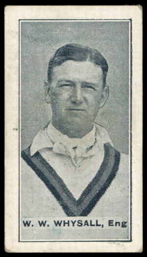Sweetacres - 'Cricketers (Minties Red & Green)' (1926) - W.W. Whysall (Nottinghamshire)