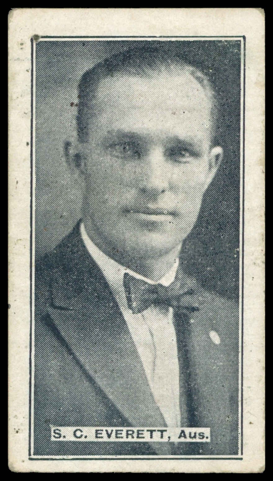 Sweetacres - 'Cricketers (Minties Red & Green)' (1926) - S.C. Everett (Australia) Sweetacres - 'Cricketers (Minties Red & Green)' (1926) - S.C. Everett (Australia)