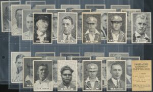 Sweetacres - 'Prominent Cricketers' - Complete Set (Bradman, Hobbs, Gilbert etc)