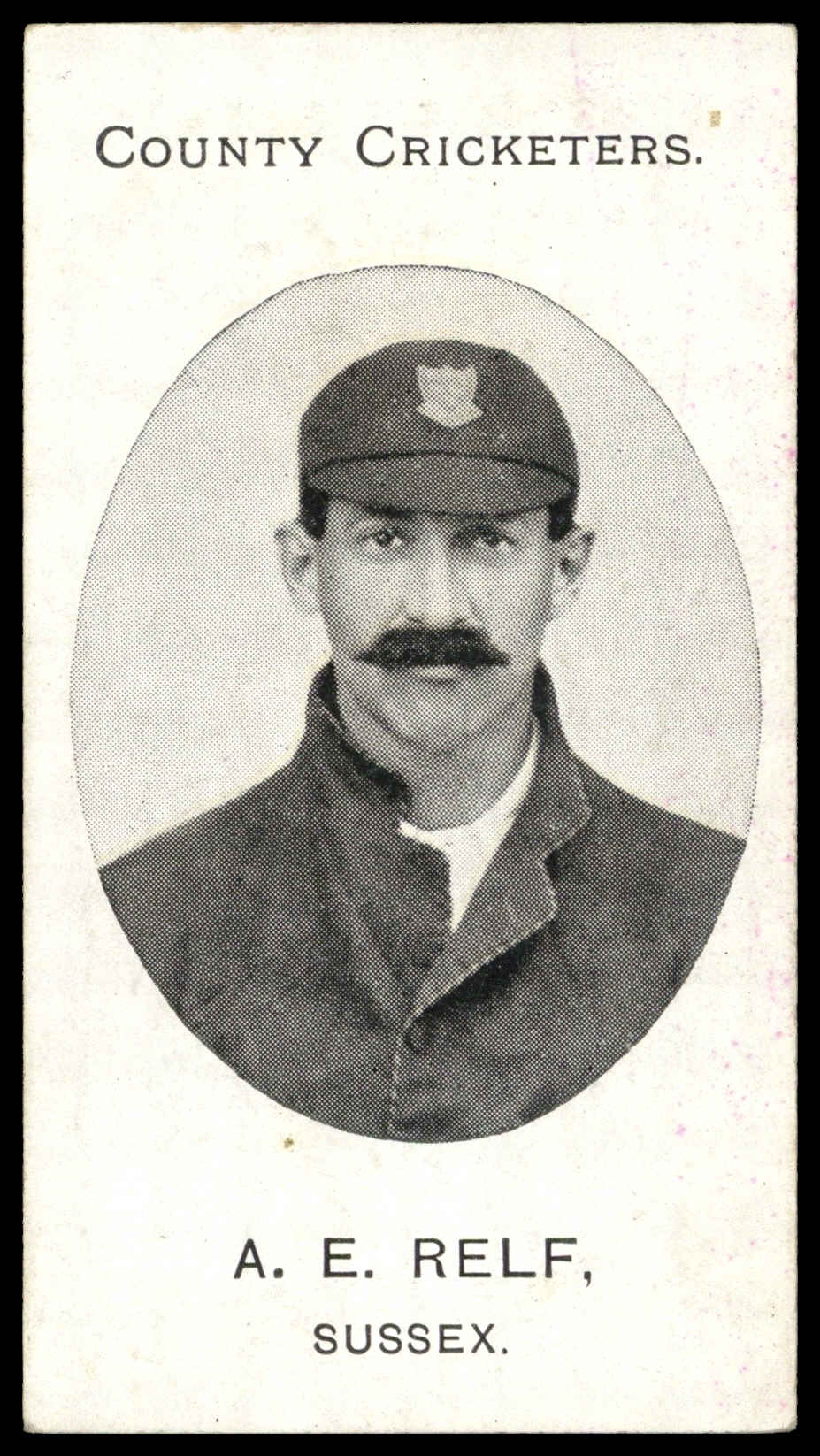 Taddy - 'County Cricketers Sussex' (1907) - A.E. Relf Taddy - 'County Cricketers Sussex' (1907) - A.E. Relf