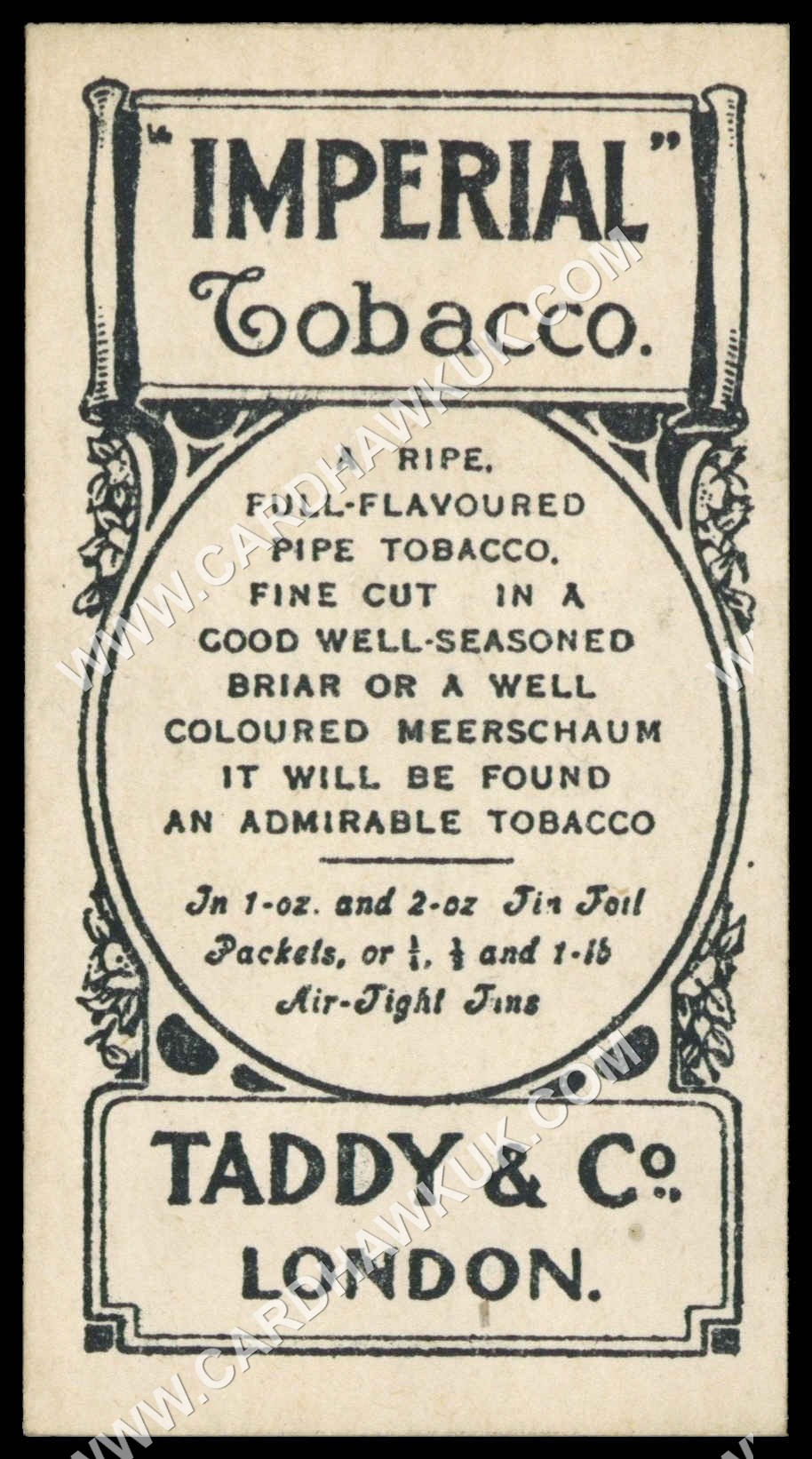 Taddy - 'County Cricketers Essex' (1907) - C. Benham Taddy - 'County Cricketers Essex' (1907) - C. Benham