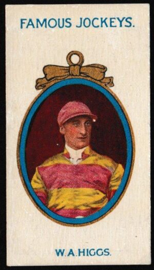 Taddy - 'Famous Jockeys (Blue Letterpress)' (1905) - W.A. Higgs