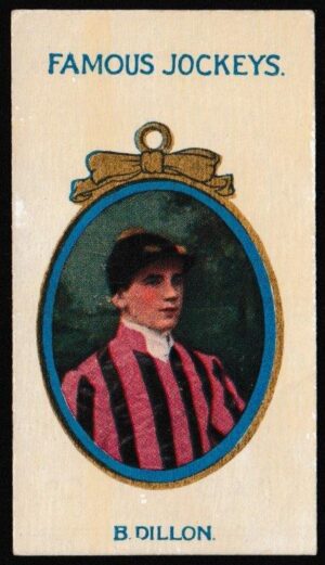 Taddy - 'Famous Jockeys (Blue Letterpress)' (1905) - B. Dillon