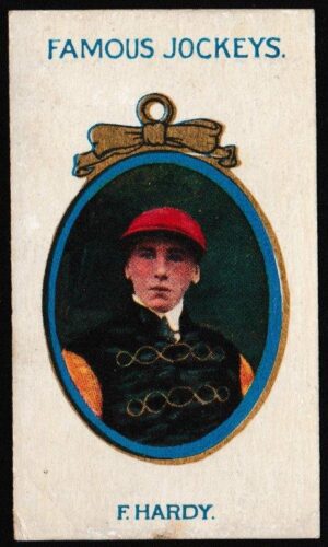 Taddy - 'Famous Jockeys (Blue Letterpress)' (1905) - F. Hardy