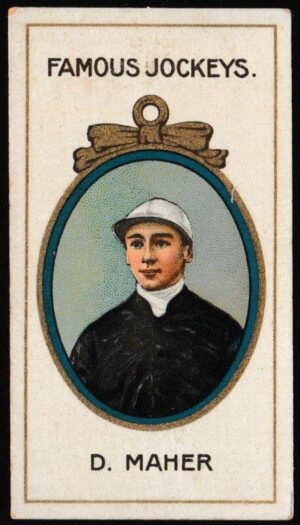 Taddy - 'Famous Jockeys (Brown Letterpress)' (1905) - D. Maher Taddy - 'Famous Jockeys (Brown Letterpress)' (1905) - D. Maher