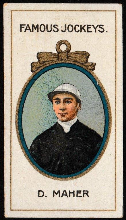 Taddy - 'Famous Jockeys (Brown Letterpress)' (1905) - D. Maher Taddy - 'Famous Jockeys (Brown Letterpress)' (1905) - D. Maher