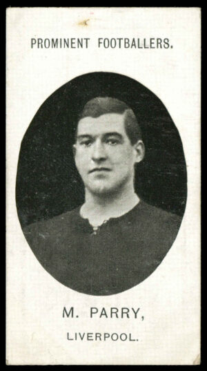 Taddy & Co - 'Prominent Footballers Liverpool (Imperial 1907)' (1907) - M. Parry (Liverpool) Taddy & Co - 'Prominent Footballers Liverpool (Imperial 1907)' (1907) - M. Parry (Liverpool)