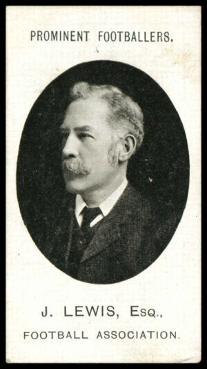 Taddy - 'Prominent Footballers Officials' - J. Lewis Esq. Football Assoc. (1907)