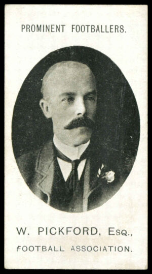 Taddy - 'Prominent Footballers Officials' - W. Pickford Esq. Football Assoc. (1907)