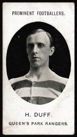 Taddy & Co - 'Prominent Footballers QPR (1908-9 - GRAPNEL)' (1908) - Card #4 - H. Duff Taddy & Co - 'Prominent Footballers QPR (1908-9 - GRAPNEL)' (1908) - Card #4 - H. Duff
