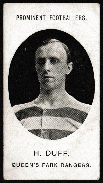 Taddy & Co - 'Prominent Footballers QPR (1908-9 - GRAPNEL)' (1908) - Card #4 - H. Duff Taddy & Co - 'Prominent Footballers QPR (1908-9 - GRAPNEL)' (1908) - Card #4 - H. Duff