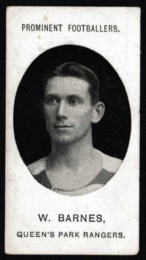 Taddy & Co - 'Prominent Footballers QPR (1908-9 - IMPERIAL)' (1908) - Card #1 - W. Barnes Taddy & Co - 'Prominent Footballers QPR (1908-9 - IMPERIAL)' (1908) - Card #1 - W. Barnes
