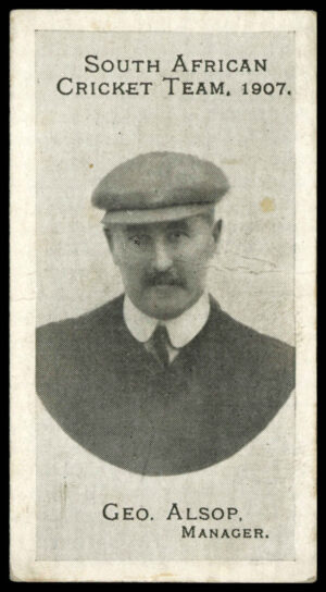 Taddy - 'South African Cricket Team 1907' - Geo. Alsop (Manager) (1907)