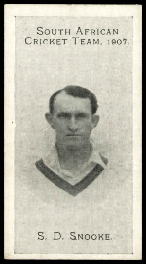 Taddy - 'South African Cricket Team 1907' - S.D. Snooke (1907)
