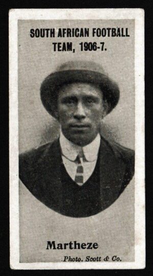 Taddy - 'South African Football Team 1906-7' (1906) - Martheze (South Africa)