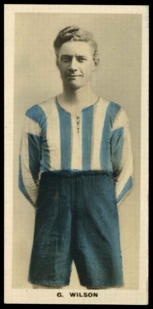 Thomson (D.C.) - 'British Team of Footballers' (1922) - Geo. Wilson (Sheffield Weds.)