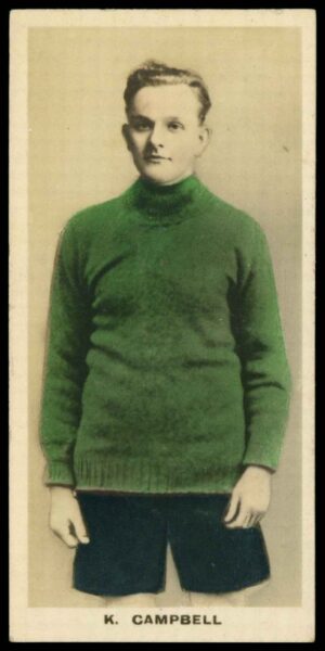 Thomson (D.C.) - 'British Team of Footballers' (1922) - K. Campbell (New Brighton)