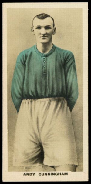 Thomson (D.C.) - 'British Team of Footballers' (1922) - Andy Cunningham (Rangers)