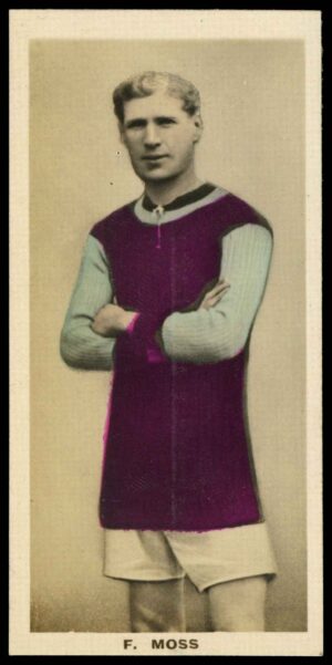 Thomson (D.C.) - 'British Team of Footballers' (1922) - Frank Moss (Aston Villa)
