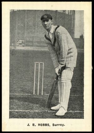 Thomson (D.C.) - 'Cricketers (Rover - EL)' (1924) - J.B. Hobbs (Surrey) Thomson (D.C.) - 'Cricketers (Rover - EL)' (1924) - J.B. Hobbs (Surrey)