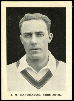 Thomson (D.C.) - 'Cricketers (Vanguard - EL)' (1924) - J.M. Blanckenberg (South Africa)