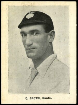 Thomson (D.C.) - 'Cricketers (Vanguard - EL)' (1924) - C. Brown (Hants)