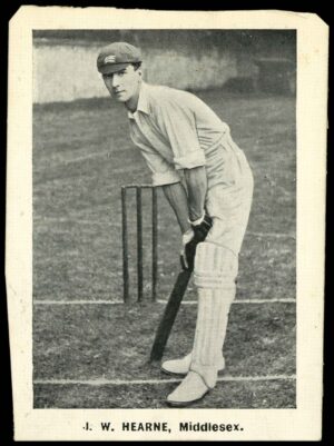 Thomson (D.C.) - 'Cricketers (Vanguard - EL)' (1924) - J.W. Hearne (Middlesex)