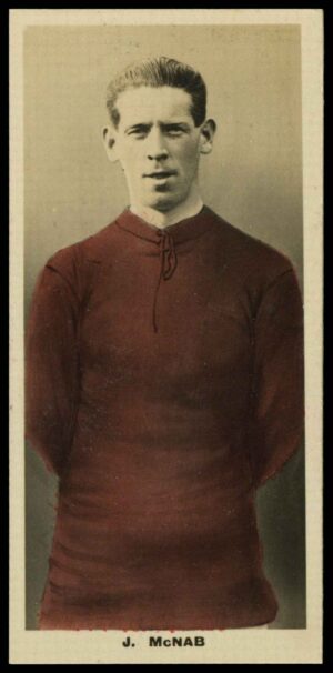 Thomson (D.C.) - 'Footballers 1922' (1922) - J. McNab (Liverpool)