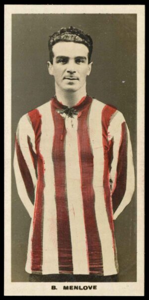 Thomson (D.C.) - 'Footballers 1922' (1922) - B. Menlove (Sheffield Utd)