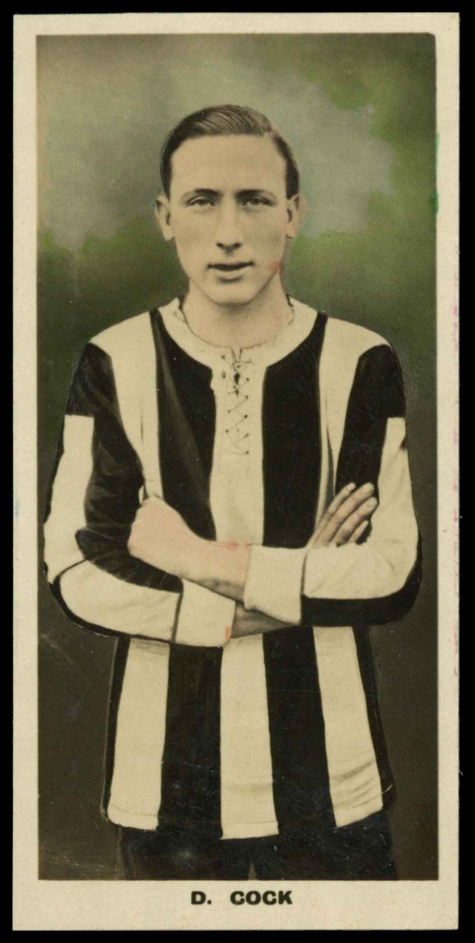 Thomson (D.C.) - 'Footballers 1922' (1922) - D. Cock (Notts County) Thomson (D.C.) - 'Footballers 1922' (1922) - D. Cock (Notts County)