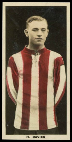 Thomson (D.C.) - 'Footballers 1922' (1922) - H. Davies (Stoke City)