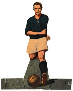 Thomson (D.C.) - 'All Star Team Stand Ups' - Card #2 - W. Grimshaw (Cardiff City)