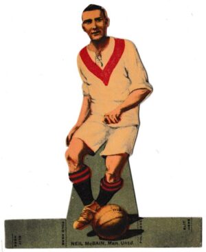 Thomson (D.C.) - 'All Star Team Stand Ups' - Card #8 - Neil McBain (Man Utd)