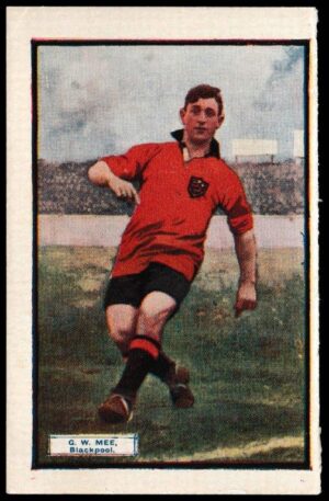 Thomson (D.C.) - 'Coloured Photos of Star Footballers' (c1930) - G.W. Mee (Blackpool)