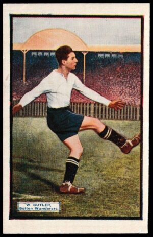 Thomson (D.C.) - 'Coloured Photos of Star Footballers' (c1930) - W. Butler (Bolton Wanderers)
