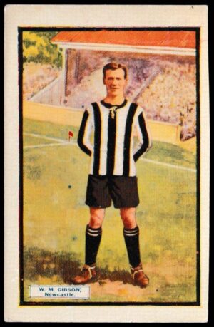 Thomson (D.C.) - 'Coloured Photos of Star Footballers' (c1930) - W.M. Gibson (Newcastle) Thomson (D.C.) - 'Coloured Photos of Star Footballers' (c1930) - W.M. Gibson (Newcastle)