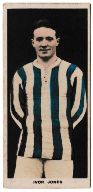 Thomson (D.C.) - 'Footballers' (1922) - Card #11 - Ivor Jones (West Bromwich Albion)