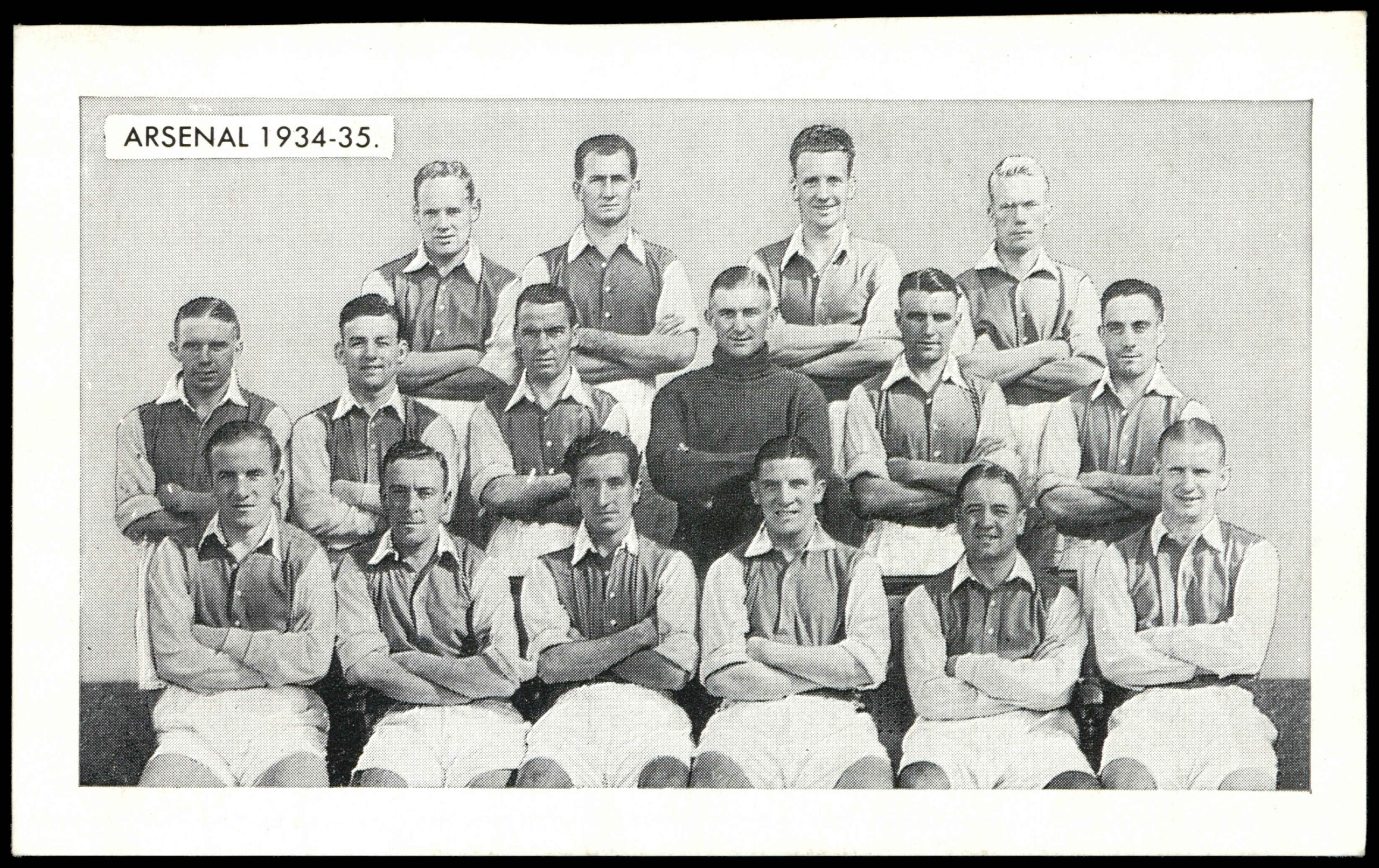 Thomson (D.C.) - 'Famous Teams in Football History S2' (1962) - Arsenal 1934-35 Thomson (D.C.) - 'Famous Teams in Football History S2' (1962) - Arsenal 1934-35
