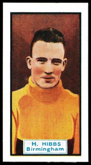 Thomson (D.C.) - 'Footballers & Motor Cars' (c1930) - #11 - H. Hibbs (Birmingham) & Isotta Franschini